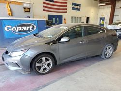 Salvage cars for sale from Copart Angola, NY: 2016 Chevrolet Volt LT