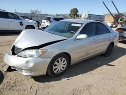 Salvage cars for sale at San Martin, CA auction: 2005 Toyota Camry LE