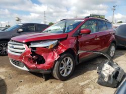 Ford salvage cars for sale: 2018 Ford Escape SEL