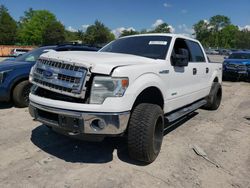 Salvage cars for sale from Copart -no: 2014 Ford F150 Supercrew