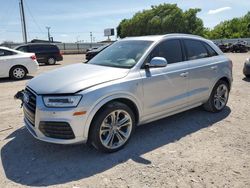 Salvage cars for sale from Copart Oklahoma City, OK: 2016 Audi Q3 Prestige