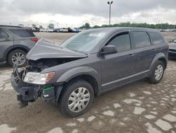 Salvage cars for sale from Copart Indianapolis, IN: 2015 Dodge Journey SE