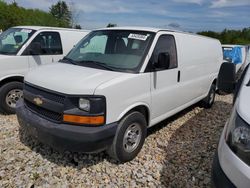 Salvage trucks for sale at Candia, NH auction: 2016 Chevrolet Express G3500
