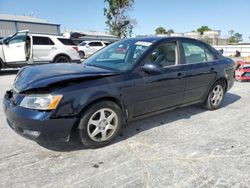 Salvage cars for sale at Tulsa, OK auction: 2006 Hyundai Sonata GLS