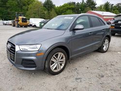 Salvage cars for sale from Copart Mendon, MA: 2017 Audi Q3 Premium