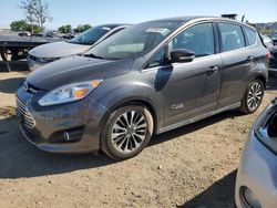 Salvage cars for sale from Copart San Martin, CA: 2017 Ford C-MAX Titanium