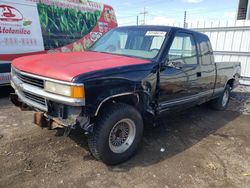 Salvage trucks for sale at Chicago Heights, IL auction: 1996 Chevrolet GMT-400 C1500