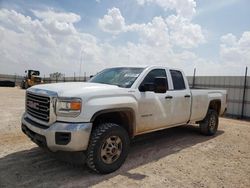 Salvage cars for sale from Copart Andrews, TX: 2017 GMC Sierra K2500 Heavy Duty