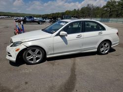 Mercedes-Benz c 300 4matic salvage cars for sale: 2011 Mercedes-Benz C 300 4matic