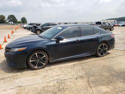 Salvage cars for sale from Copart Longview, TX: 2018 Toyota Camry XSE