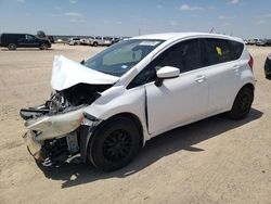 Salvage cars for sale at Amarillo, TX auction: 2015 Nissan Versa Note S