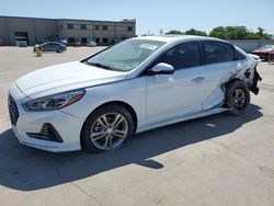 Salvage cars for sale from Copart Wilmer, TX: 2018 Hyundai Sonata Sport