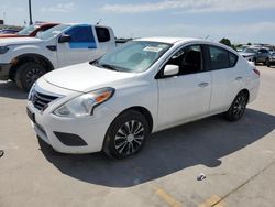 Salvage cars for sale from Copart Grand Prairie, TX: 2018 Nissan Versa S