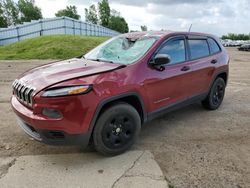 Salvage cars for sale from Copart Portland, MI: 2014 Jeep Cherokee Sport