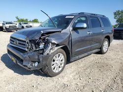 Toyota Sequoia Platinum salvage cars for sale: 2013 Toyota Sequoia Platinum