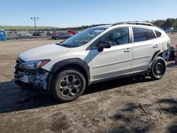 Salvage cars for sale at Brookhaven, NY auction: 2022 Subaru Crosstrek Sport