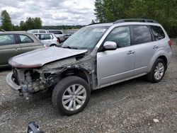 Salvage cars for sale from Copart Arlington, WA: 2011 Subaru Forester Limited