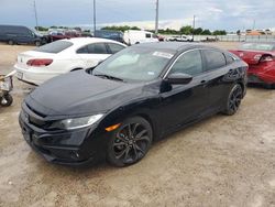 Carros salvage sin ofertas aún a la venta en subasta: 2019 Honda Civic Sport