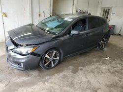 Salvage cars for sale at Madisonville, TN auction: 2018 Subaru Impreza Sport