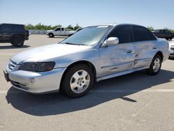 Salvage cars for sale at Fresno, CA auction: 2002 Honda Accord EX