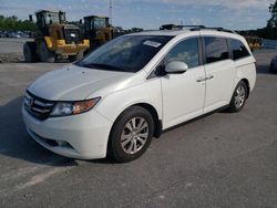 Salvage cars for sale at Dunn, NC auction: 2014 Honda Odyssey EXL