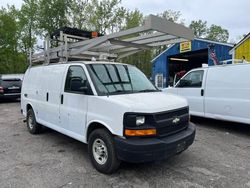 Salvage trucks for sale at North Billerica, MA auction: 2009 Chevrolet Express G3500