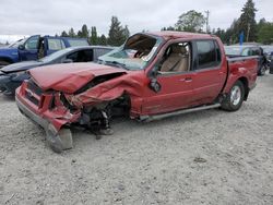 Salvage cars for sale at Graham, WA auction: 2001 Ford Explorer Sport Trac