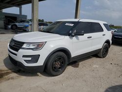 Salvage cars for sale at West Palm Beach, FL auction: 2018 Ford Explorer Police Interceptor