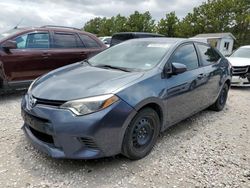 Salvage cars for sale at Houston, TX auction: 2016 Toyota Corolla L