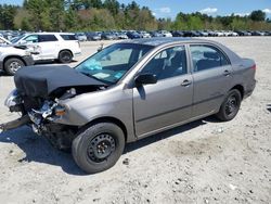 Salvage cars for sale from Copart Mendon, MA: 2003 Toyota Corolla CE