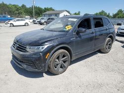 Volkswagen salvage cars for sale: 2023 Volkswagen Tiguan SE R-LINE Black