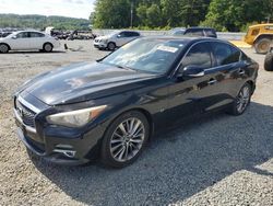 Salvage cars for sale at Concord, NC auction: 2014 Infiniti Q50 Base