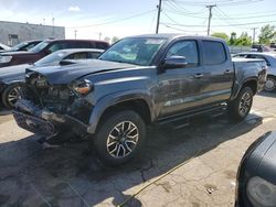 Salvage cars for sale from Copart Chicago Heights, IL: 2021 Toyota Tacoma Double Cab