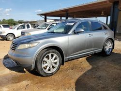 Salvage cars for sale from Copart Tanner, AL: 2007 Infiniti FX45