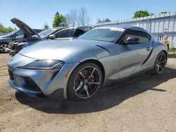 Salvage cars for sale from Copart Bowmanville, ON: 2021 Toyota Supra Base