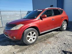 Salvage cars for sale from Copart Elmsdale, NS: 2007 Nissan Murano SL