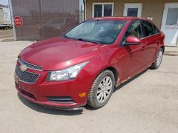 Salvage cars for sale from Copart Montreal Est, QC: 2011 Chevrolet Cruze LT