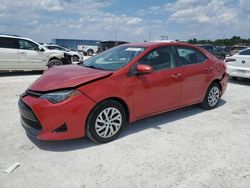 Salvage cars for sale at Arcadia, FL auction: 2017 Toyota Corolla L