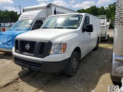 Salvage trucks for sale at Glassboro, NJ auction: 2016 Nissan NV 1500 S