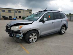 Salvage cars for sale from Copart Wilmer, TX: 2015 Subaru Forester 2.5I Limited