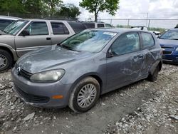 Salvage cars for sale from Copart Cicero, IN: 2010 Volkswagen Golf