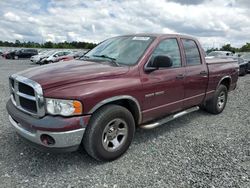 Salvage cars for sale at Byron, GA auction: 2003 Dodge RAM 1500 ST