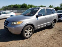 Salvage cars for sale from Copart Chalfont, PA: 2007 Hyundai Santa FE SE