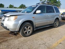 Salvage cars for sale at Wichita, KS auction: 2006 Honda Pilot EX