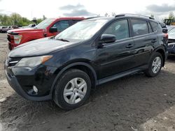 Salvage cars for sale at Duryea, PA auction: 2015 Toyota Rav4 LE