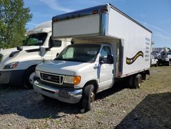 Salvage trucks for sale at Central Square, NY auction: 2006 Ford Econoline E450 Super Duty Cutaway Van