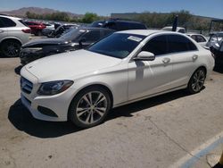 Salvage cars for sale from Copart Las Vegas, NV: 2017 Mercedes-Benz C300