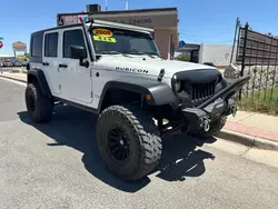 Salvage cars for sale at Anthony, TX auction: 2008 Jeep Wrangler Unlimited Rubicon