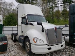 Salvage trucks for sale at West Warren, MA auction: 2015 Kenworth Construction T680