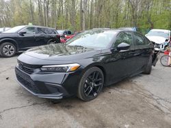 Salvage cars for sale from Copart East Granby, CT: 2022 Honda Civic Sport